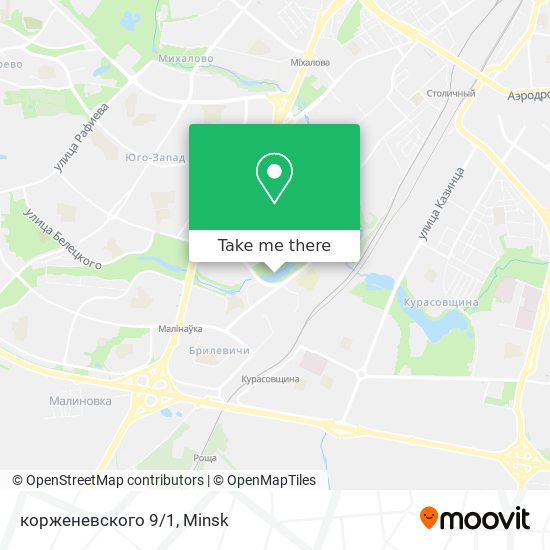 корженевского 9/1 map