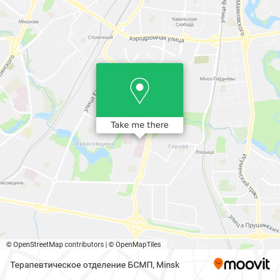Терапевтическое отделение БСМП map