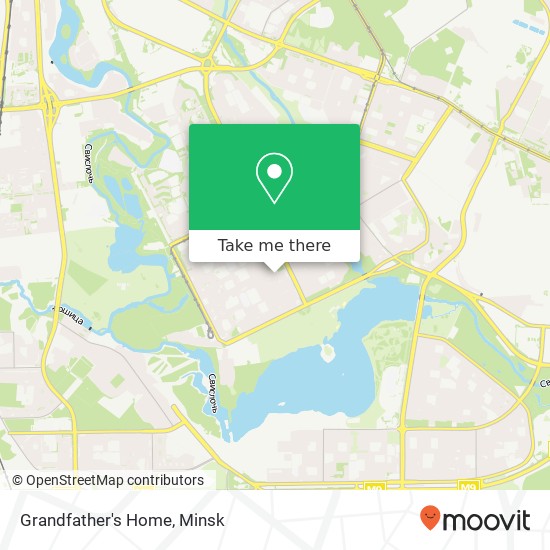 Grandfather's Home map