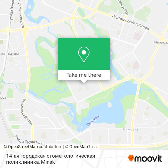 14-ая городская стоматологическая поликлиника map