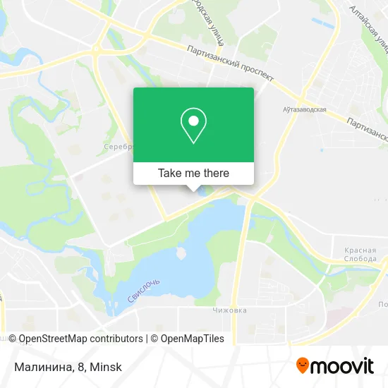 Малинина, 8 map