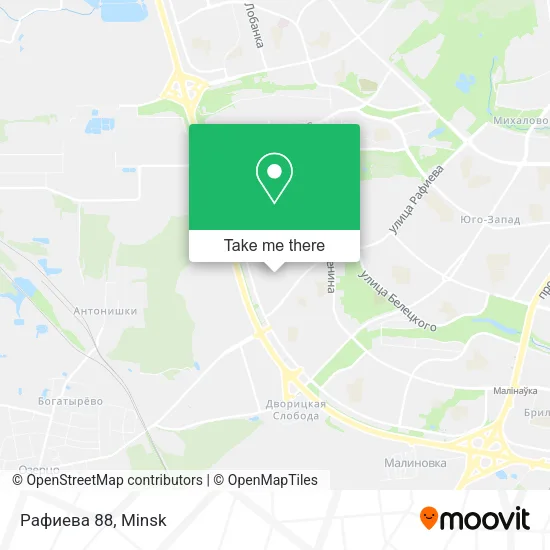 Рафиева 88 map