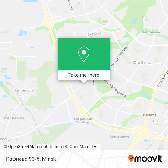 Рафиева 93/5 map