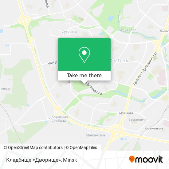 Кладбище «Дворище» map