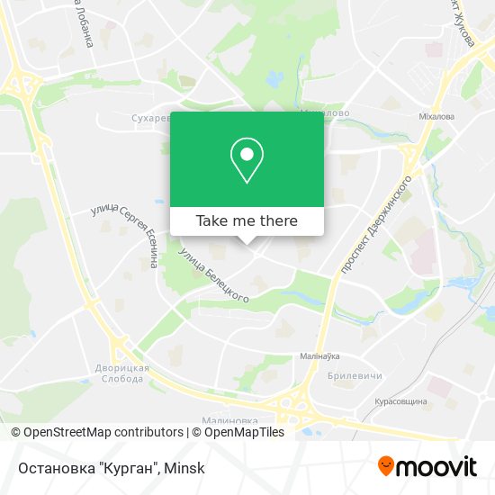 Остановка "Курган" map