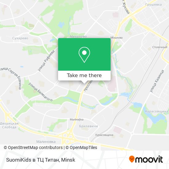 SuomiKids в ТЦ Титан map
