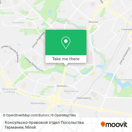 Консульско-правовой отдел Посольства Германии map