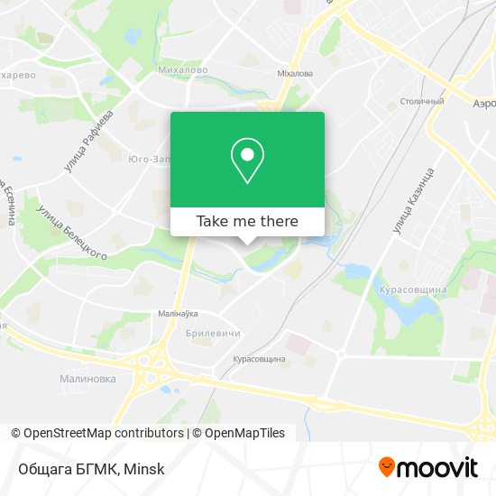Общага БГМК map
