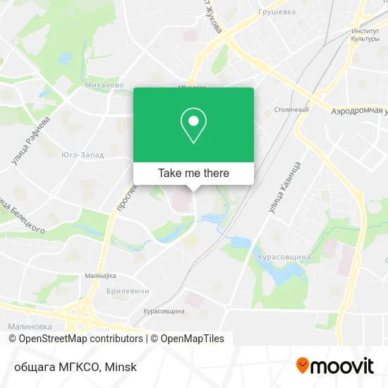 общага МГКСО map