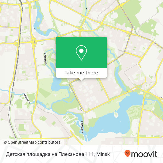 Детская площадка на Плеханова 111 map