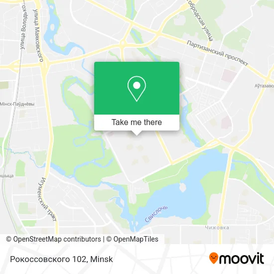 Рокоссовского 102 map