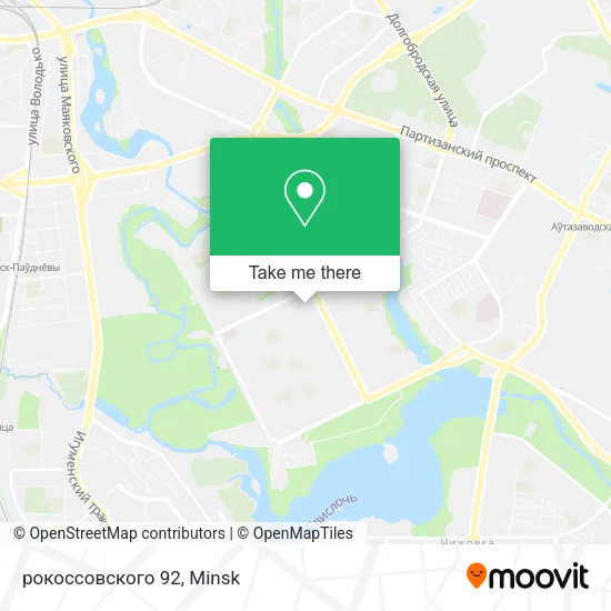 рокоссовского 92 map
