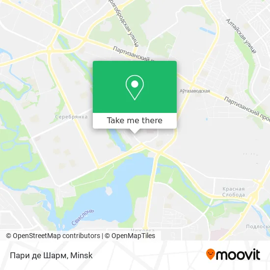 Пари де Шарм map