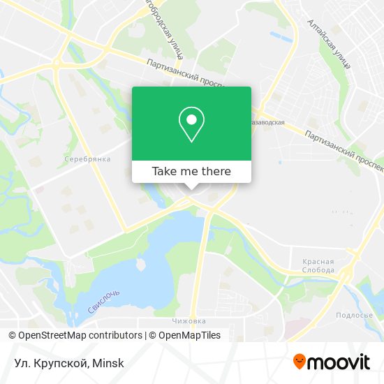 Ул. Крупской map