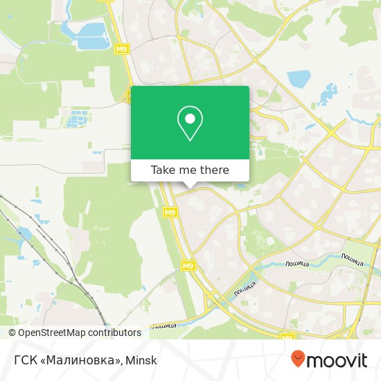 ГСК «Малиновка» map