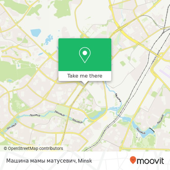 Машина мамы матусевич map