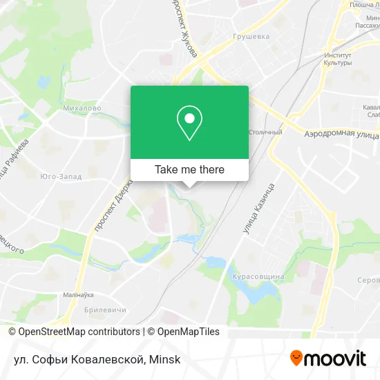 ул. Софьи Ковалевской map