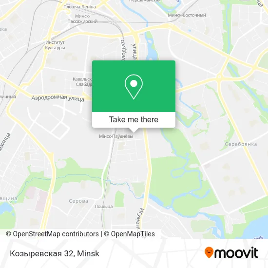 Козыревская 32 map