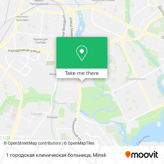 1 городская клиническая больница map