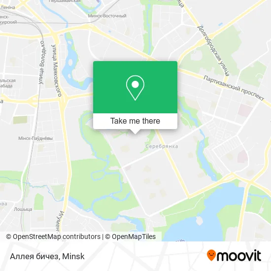 Аллея бичез map