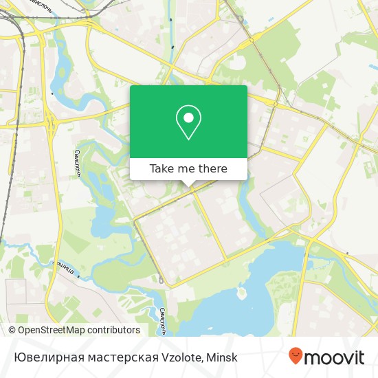 Ювелирная мастерская Vzolote map