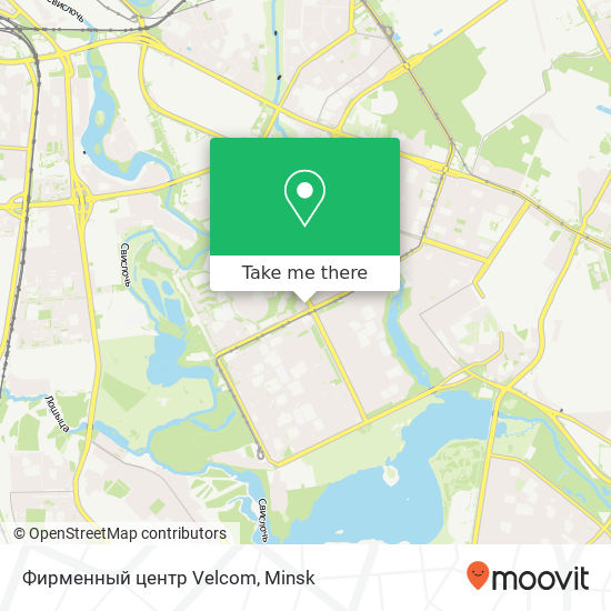 Фирменный центр Velcom map