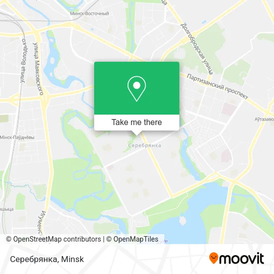 Серебрянка map