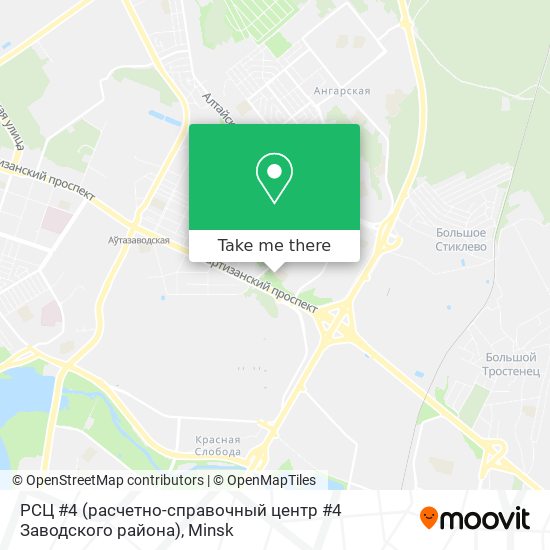 РСЦ #4 (расчетно-справочный центр #4 Заводского района) map