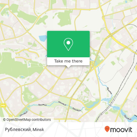 Рублевский map