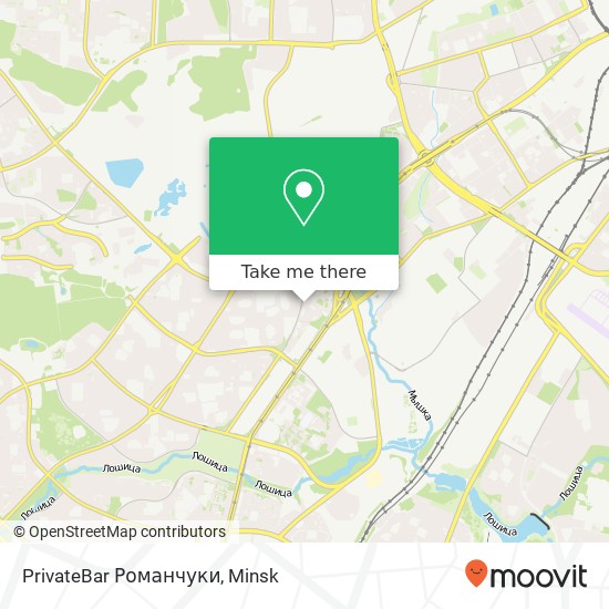PrivateBar Романчуки map