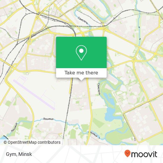 Gym map