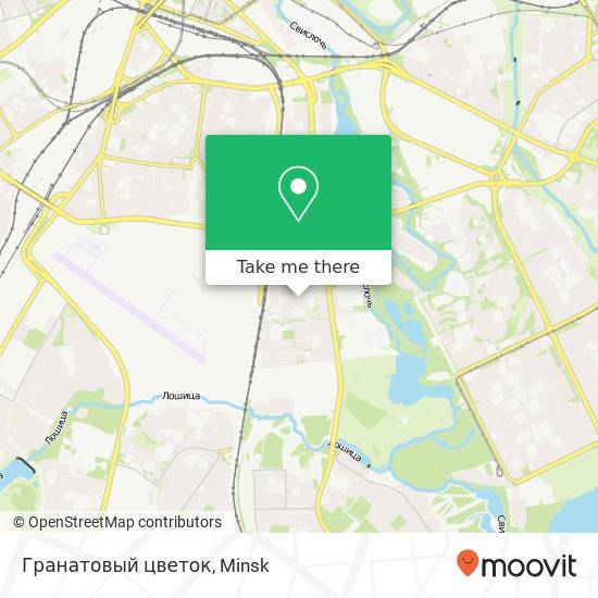 Гранатовый цветок map