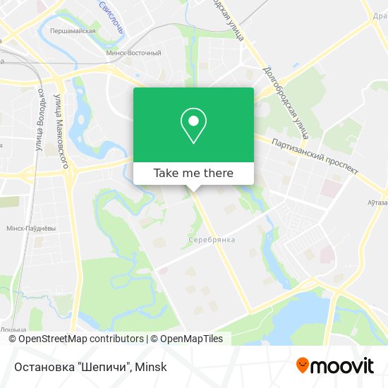 Остановка "Шепичи" map