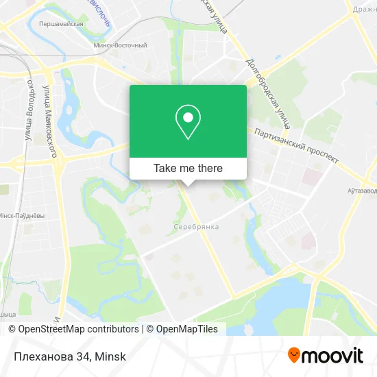 Плеханова 34 map