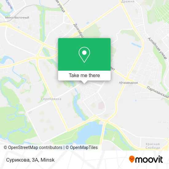 Сурикова, 3А map