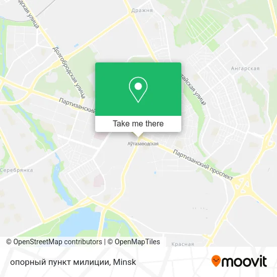 опорный пункт милиции map