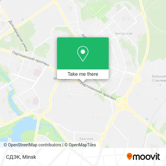 СДЭК map