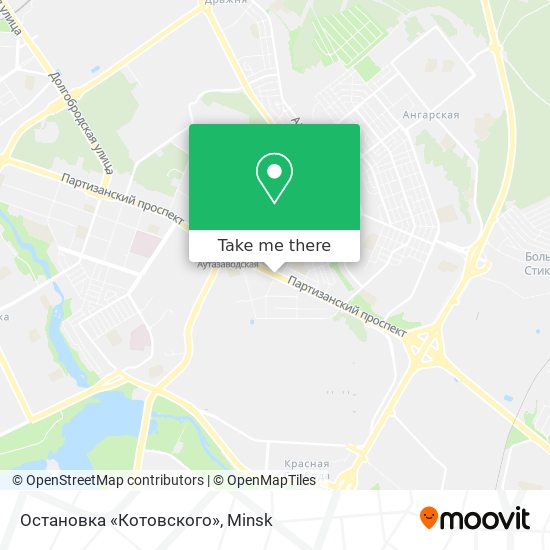 Остановка «Котовского» map