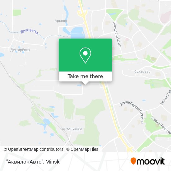 "АквилонАвто" map