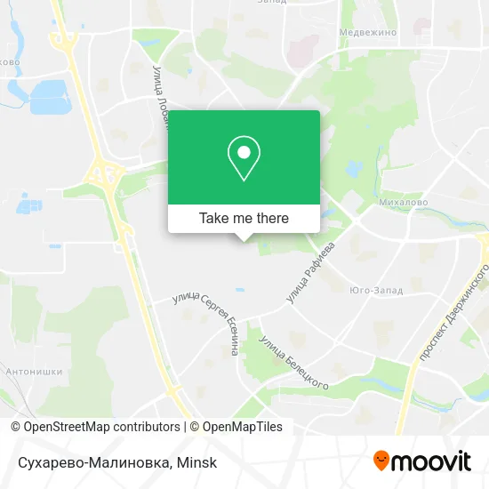 Сухарево-Малиновка map