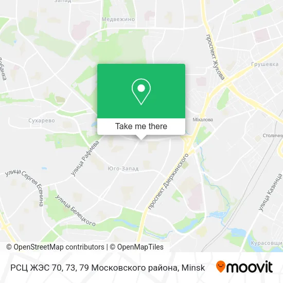 РСЦ ЖЭС 70, 73, 79 Московского района map