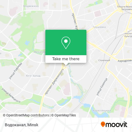 Водоканал map