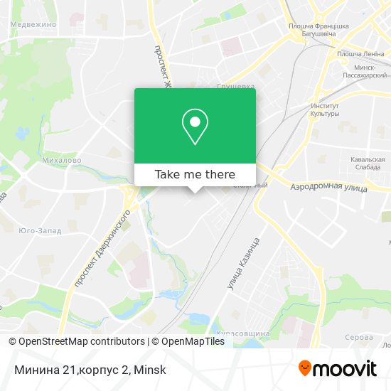 Минина 21,корпус 2 map