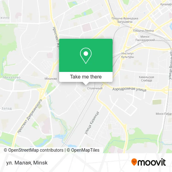 ул. Малая map