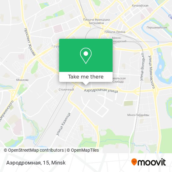Аэродромная, 15 map