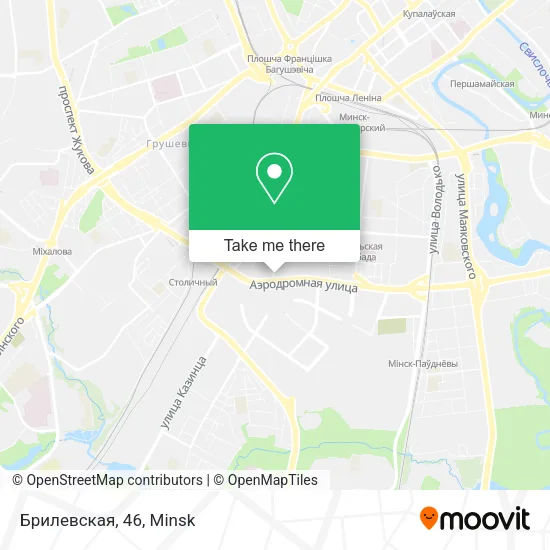 Брилевская, 46 map