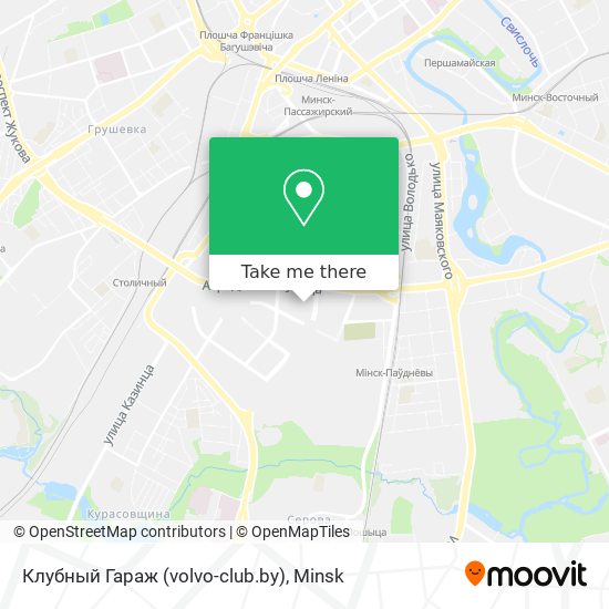 Клубный Гараж (volvo-club.by) map