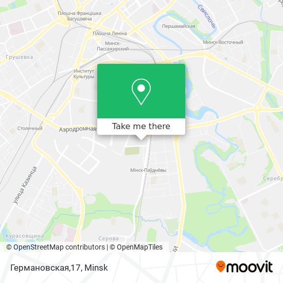 Германовская,17 map