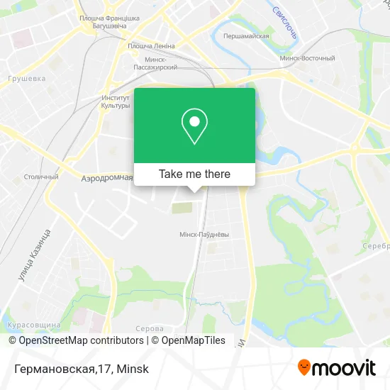 Германовская,17 map