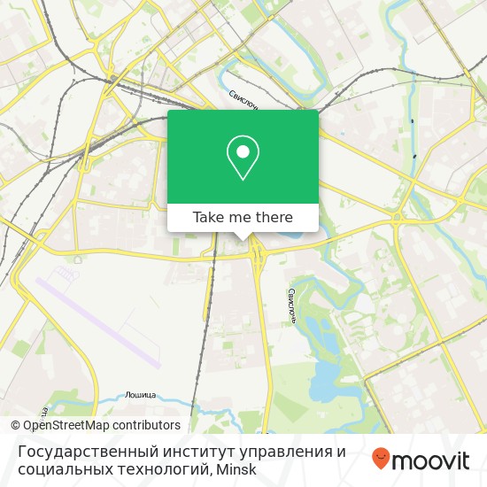 Государственный институт управления и социальных технологий map